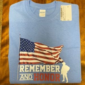 Remember and Honor Logo Short Sleeve T-shirt NWT